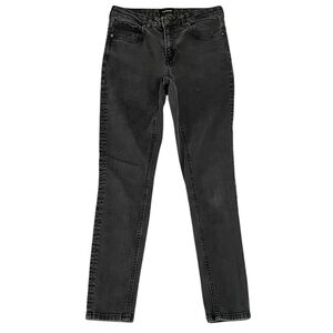 Frank & Oak “Debbie” faded black skinny jeans